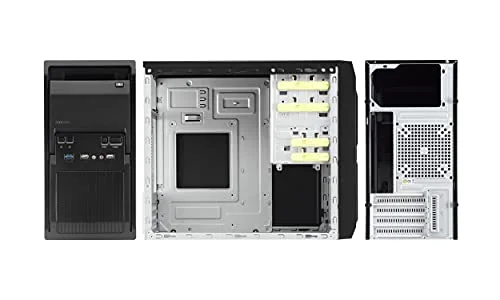 Boîtier PC Chieftec LIBRA Series LT-01B - Tour Micro ATX - Pas dalimentation - USB/Audio - vue 7
