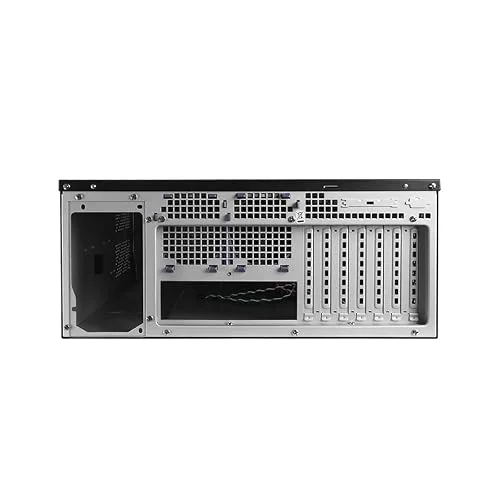 Boitier PC - Chieftec - UNC-409S-B-OP - Rack 19 4U - Noir - Alimentation 400W - vue 6
