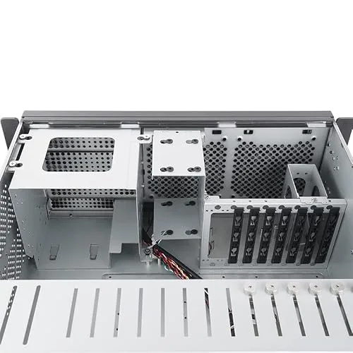 Boitier PC - Chieftec - UNC-409S-B-OP - Rack 19 4U - Noir - Alimentation 400W - vue 8
