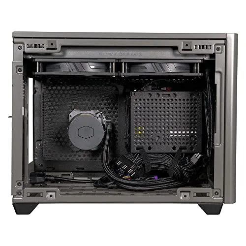 Boîtier PC - COOLER MASTER - NR200P MAX - Alimentation 850W - Refroidissement liquide 280mm - Mini ITX - vue 5