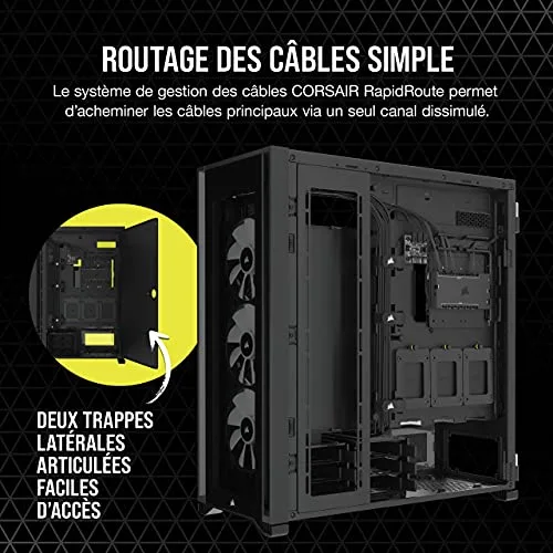 Boîtier PC - CORSAIR - CC-9011226-WW - 7000X - Noir - vue 7