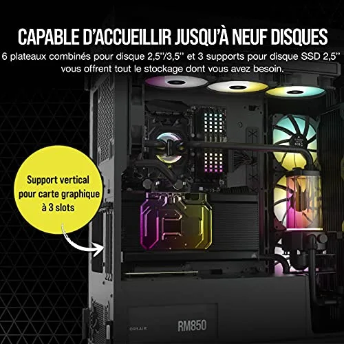 Boîtier PC - CORSAIR - CC-9011226-WW - 7000X - Noir - vue 8