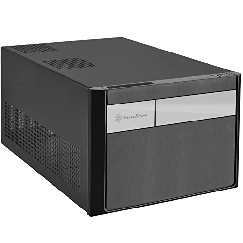 Boîtier PC cube Micro ATX - SilverStone - SST-SG11B - Noir - 1x 120 mm - SFF - vue 3
