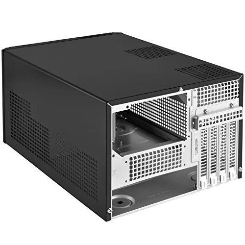 Boîtier PC cube Micro ATX - SilverStone - SST-SG11B - Noir - 1x 120 mm - SFF - vue 4