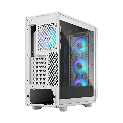 Boîtier PC FRACTAL DESIGN Meshify 2 Compact RGB White TG Clear Tint ATX - vue 3
