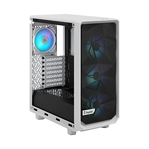 Boîtier PC FRACTAL DESIGN Meshify 2 Compact RGB White TG Clear Tint ATX - vue 8