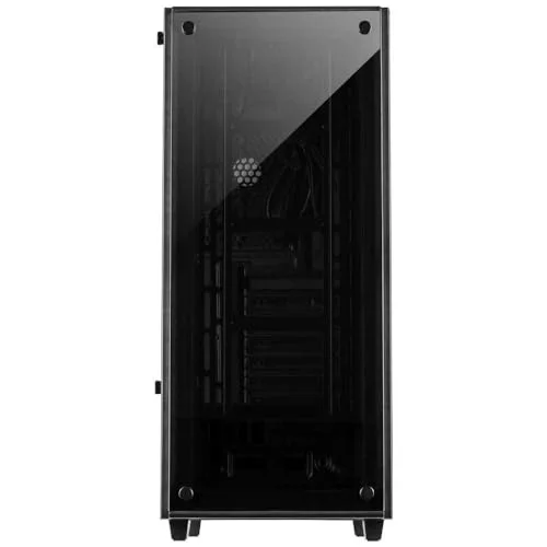 Boîtier PC Full-Tower - INTERTECH - C-303 Mirror Noir - 3 ventilateurs - 2 baies internes - 4 baies dextension - vue 3