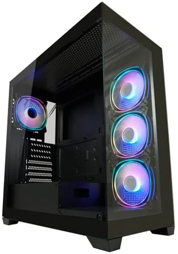 LC-Power Gaming 715B Seamless_X ATX 4x ARGB 120mm