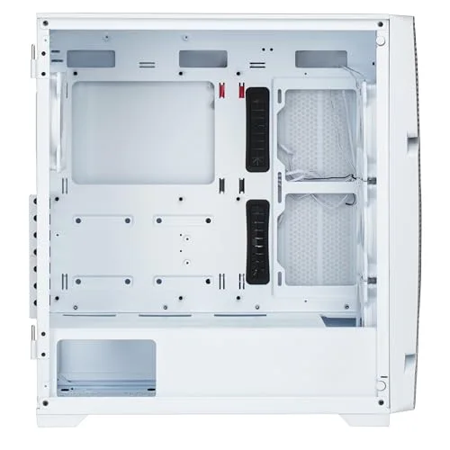Boîtier PC Gamer - Enermax - ECA-MS31-WW-ARGB - Blanc - 4 ventilateurs ARGB PWM - Support VGA inclus - vue 4