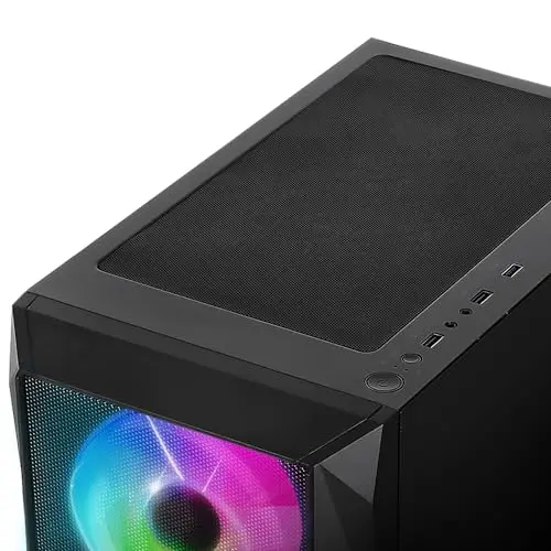 Boitier PC Gamer Spirit Of Gamer Rogue 7 - RGB 6 Ventilateurs ARGB Verre Trempé - vue 6