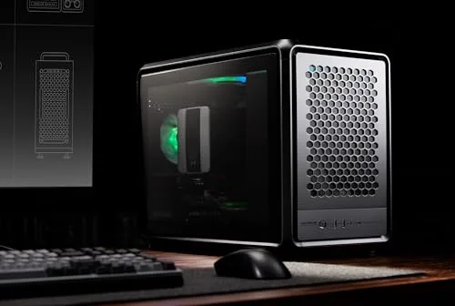 Boitier PC Gaming - COOLER MASTER - MF400M-KHNN-S00 - MasterFrame 400 Mesh Black - Micro-ATX et Mini-ITX - vue 6