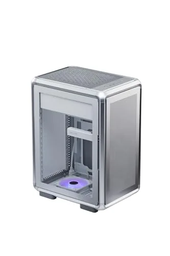 Boitier PC Gaming - COOLER MASTER - MF400M-SHNN-S00 - MasterFrame 400 Mesh Silver - Micro-ATX et Mini-ITX - vue 2