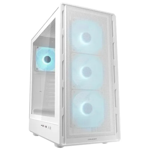 Cougar Airface Pure Pro Blanc 4x120mm ARGB USB-C 3.2 Gen2
