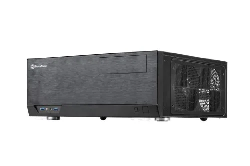 SilverStone Grandia GD09B HTPC ATX Noir 1x Ventilateur 120mm