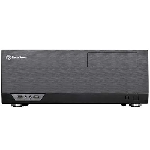 Boîtier PC HTPC - SILVERSTONE - SST-GD09B-C - Aluminium - 2 baies internes - 8 baies dextension - vue 4