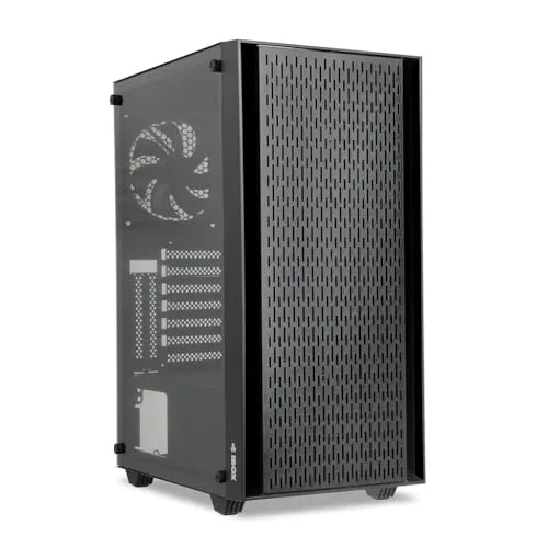 Boîtier PC - IBOX - Cetus 903 - Midi Tour Noir - Éclairage ARGB - Micro-ATX/Mini-ITX - GPU jusquà 290 mm - vue 3