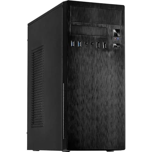 Inter-Tech IT-2812 Business ATX Noir 4 ports USB