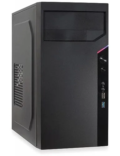 Inter-Tech IT-6505 Retro Micro Tower Noir