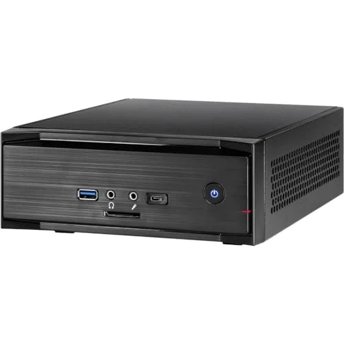 Boîtier PC - INTERTECH - MW-01 II - ITX-Tower Noir - 2 baies internes - USB 3.0 - vue 3
