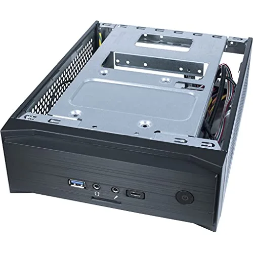 Boîtier PC - INTERTECH - MW-01 II - ITX-Tower Noir - 2 baies internes - USB 3.0 - vue 6