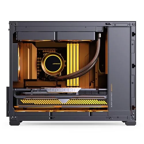 Boîtier PC - Jonsbo - D32 STD - Maille - Noir - Micro-ATX - Flux dair puissant - vue 4
