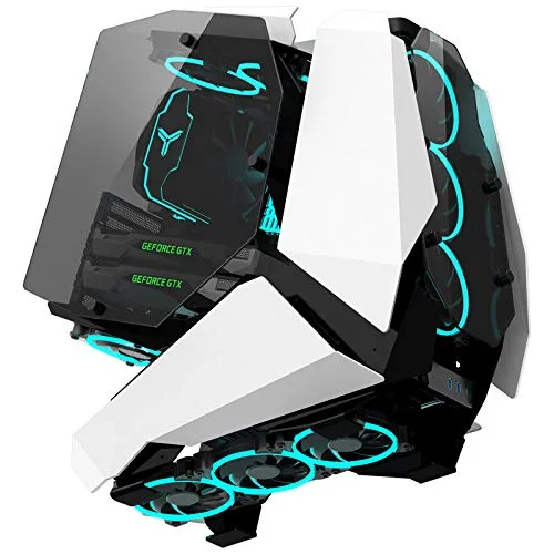 Boîtier PC - JONSBO - MOD5 - Blanc - RGB - Compatible E-ATX - vue 5
