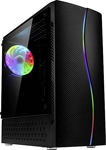 Kolink Inspire K5 ARGB Noir Midi-Tower verre trempé