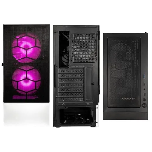 Boîtier PC - KOLINK - Observatory MX - E-ATX - 5 Ventilateurs ARGB - Noir/Blanc - vue 4