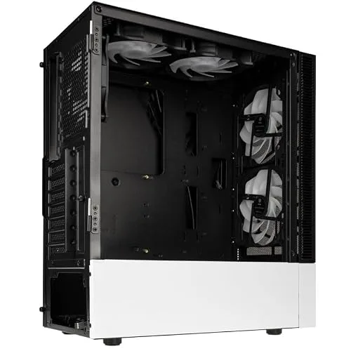 Boîtier PC - KOLINK - Observatory MX - E-ATX - 5 Ventilateurs ARGB - Noir/Blanc - vue 7