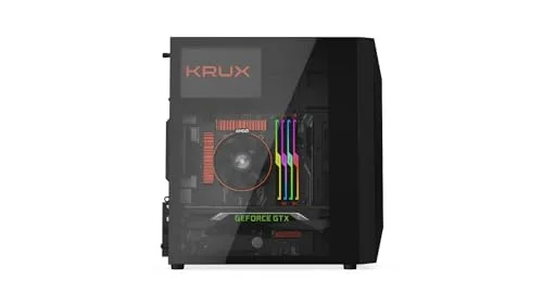 Boîtier PC - KRUX - Astro Cube - Noir - Vitre latérale - Micro ATX Mini-ITX - vue 4
