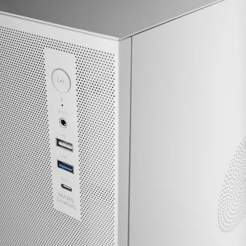 Boîtier PC - MARS GAMING - MC-MESHPRO - Mini-tour Micro-ATX - AirMesh Pro - Ventilateur 120 mm - vue 8