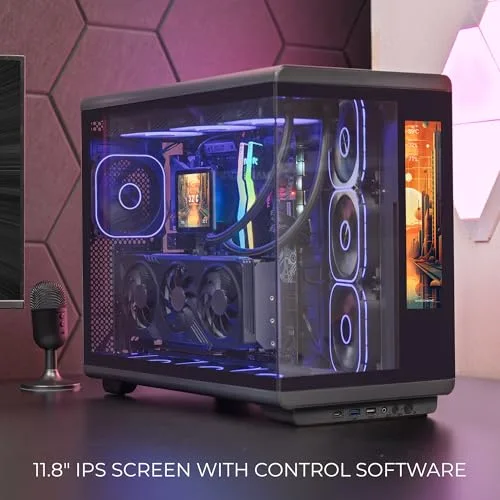 Boîtier PC - MARS GAMING - MC-REVMAX - Écran IPS 118 - 4 ventilateurs ARGB - GPU 420 mm - vue 2