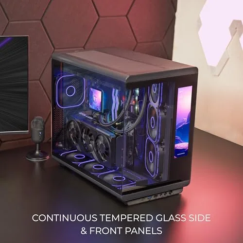 Boîtier PC - MARS GAMING - MC-REVMAX - Écran IPS 118 - 4 ventilateurs ARGB - GPU 420 mm - vue 3