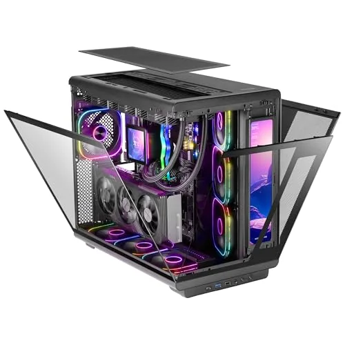 Boîtier PC - MARS GAMING - MC-REVMAX - Écran IPS 118 - 4 ventilateurs ARGB - GPU 420 mm - vue 8