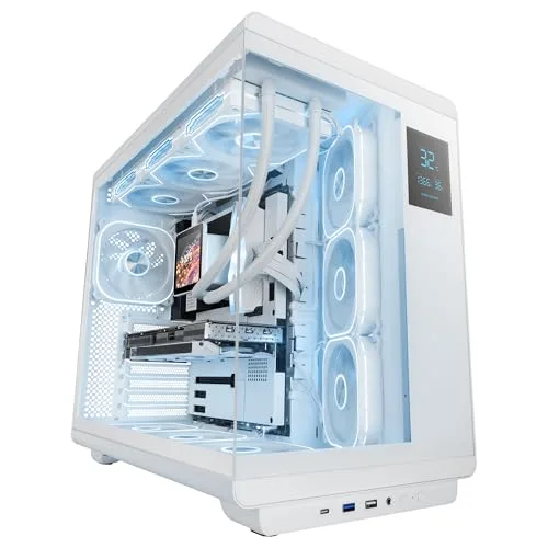 Boîtier PC - MARS GAMING - MC-REVPRO - ATX semi-tour - Écran LCD 43 - 4 ventilateurs PWM ARGB - vue 9