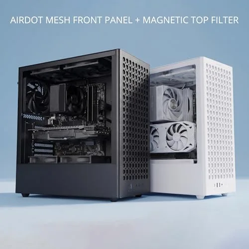 Boîtier PC - MARS GAMING - MC-T800 - Façade mesh AIRDOT - 4 ventilateurs FDB - Verre trempé - vue 3