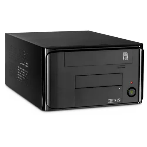 Inter-Tech MI-008 ITX Boîtier Mini-ITX Noir