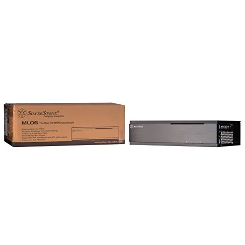 Boîtier PC Mini-ITX - SILVERSTONE - SST-ML06B - Aluminium - Acier - Noir - 80 mm - vue 8