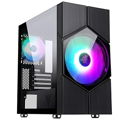 ITek Vortex RGB Mini Tour Micro ATX Blanc