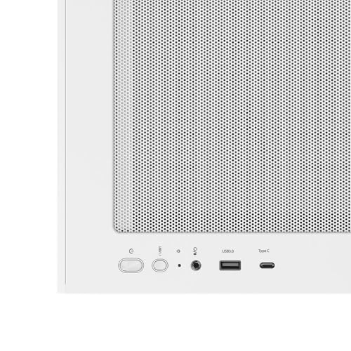 Boîtier PC Mini Tour sans alim - ZALMAN P30 AIR (Blanc) - Micro ATX/Mini-ITX - 3x140mm A-RGB - Mesh - USB-C/3.0/HD Audio - vue 4