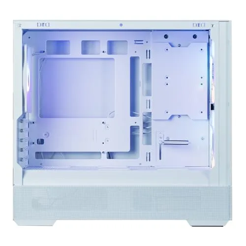 Boîtier PC Mini Tour sans alim - ZALMAN P30 AIR (Blanc) - Micro ATX/Mini-ITX - 3x140mm A-RGB - Mesh - USB-C/3.0/HD Audio - vue 6
