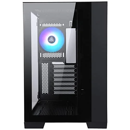 Boîtier PC Moyen Tour ATX avec panneau vitré ITek Dark Cave RGB - noir - TU - vue 3