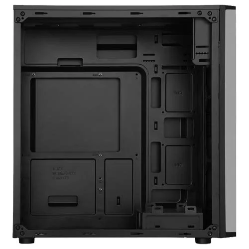 Boîtier PC Moyen Tour ATX - ITek - Prime Dark - Alimentation 500W - Panneau vitré - Noir - vue 2