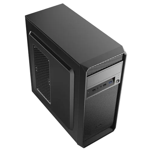 Boîtier PC Moyen Tour ATX - ITek - Prime Dark - Alimentation 500W - Panneau vitré - Noir - vue 5