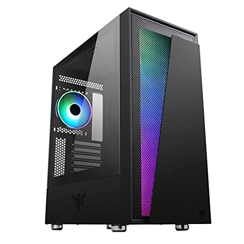 ITek Vertibra V210 RGB ATX Panneau Vitré Noir