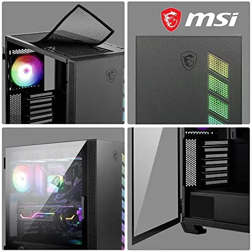 Boîtier PC - MSI - MAG VAMPIRIC 300R - Noir ( 306-7G19R12-809 ) - vue 2