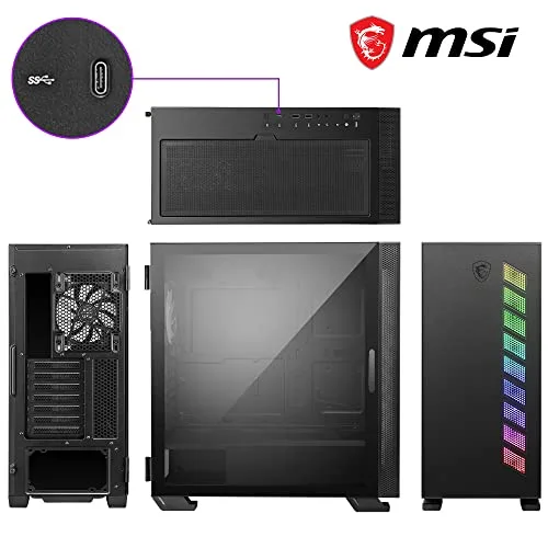 Boîtier PC - MSI - MAG VAMPIRIC 300R - Noir ( 306-7G19R12-809 ) - vue 7