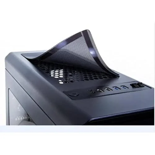 Boîtier PC NOX Hummer ZX Tour midi ATX noir sans alimentation - 5 baies internes - 2 ports USB 2.0 - vue 2
