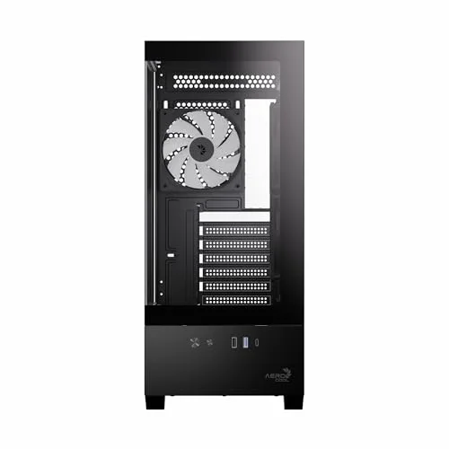 Boitier PC sans alimentation - AEROCOOL P500D - ACCM-PN06033.11 - Moyen tour - Format ATX - Noir - vue 3