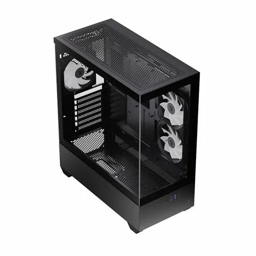 Boitier PC sans alimentation - AEROCOOL P500D - ACCM-PN06033.11 - Moyen tour - Format ATX - Noir - vue 7